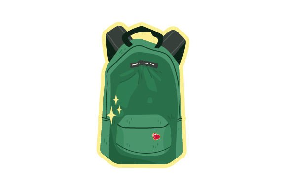 Backpack Green: A Fresh Embroidery Design for Modern Makers
