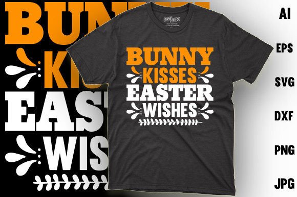 Bunny Easter T-Shirt Design: A Charming Embroidery Choice