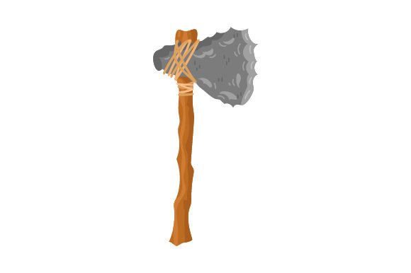 Caveman Axe: A Bold Embroidery Design for Crafters
