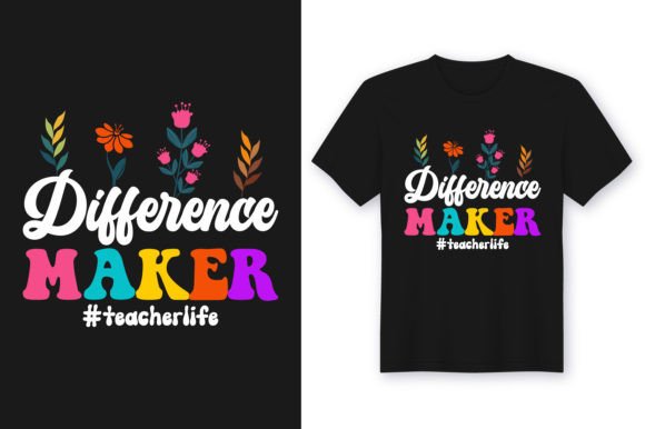 Difference Maker Teacher Life Tshirt Review
