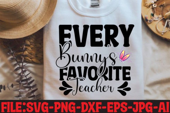 Every Bunny's Favorite Teacher: A Charming Embroidery Design