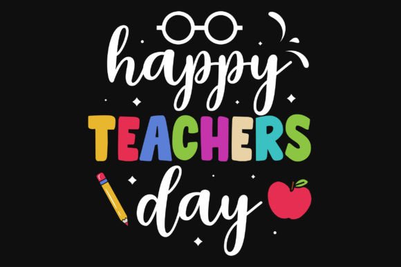 Happy Teacher Day Tshirt Design Review