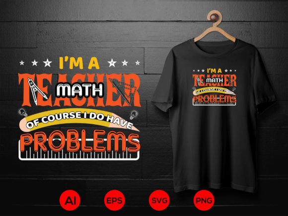 Math T-shirt Design 05: A Clever Embroidery Choice