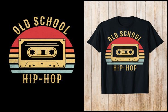 Old School Hip Hop Music 80s Retro Shirt