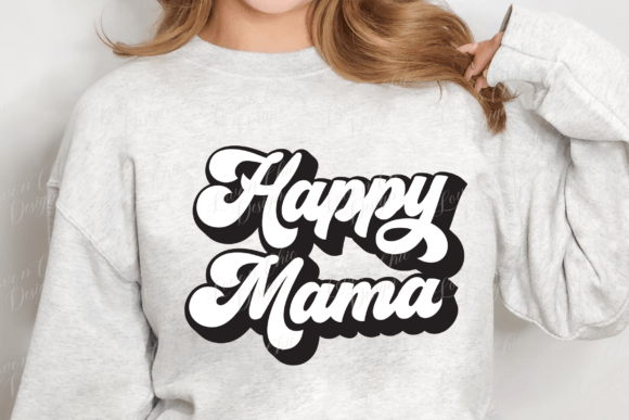 Retro Mama SVG PNG: A Charming Mother's Day Design