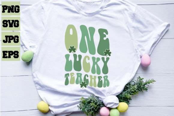 Retro St Patrick's Day One Lucky Teacher