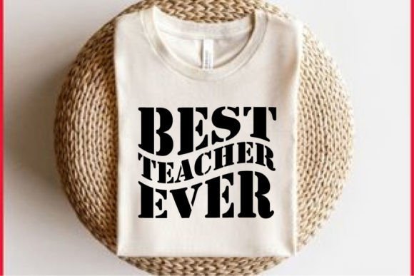 Retro Teacher T-shirt Design: A Versatile Embroidery Gem