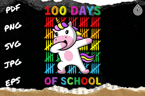 Review: 100 Days of School, Dabbing Unicorn