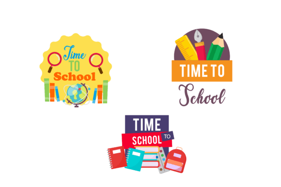 Time-to-school Logo Bundle: A Designer's Review